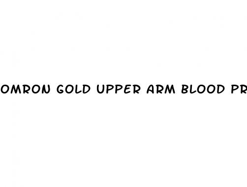 omron gold upper arm blood pressure monitor
