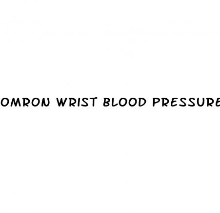 omron wrist blood pressure monitor symbols