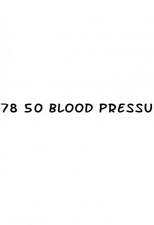 78 50 blood pressure