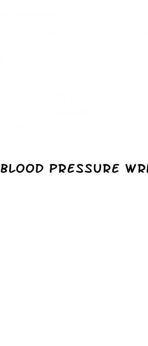 blood pressure wrist monitor