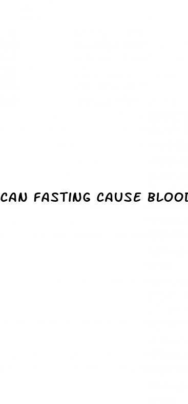 can fasting cause blood pressure to rise