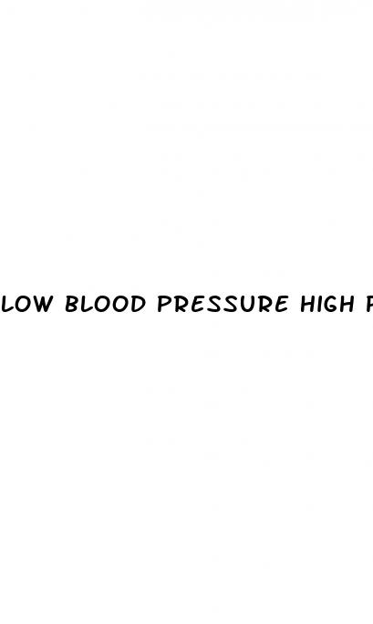 low blood pressure high potassium