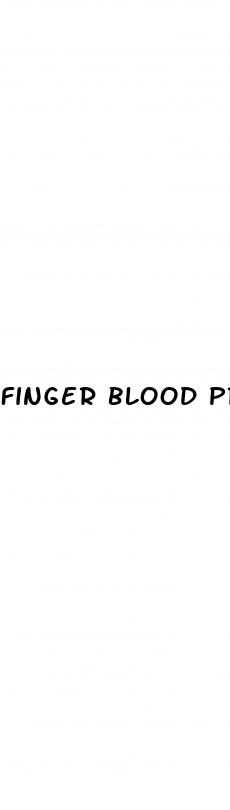 finger blood pressure monitors