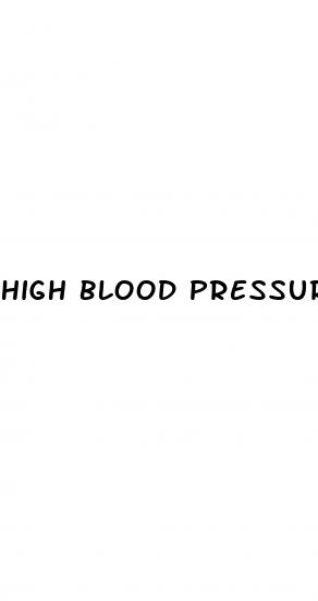 high blood pressure range by age