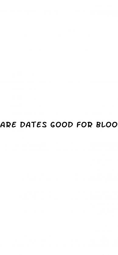 are dates good for blood pressure