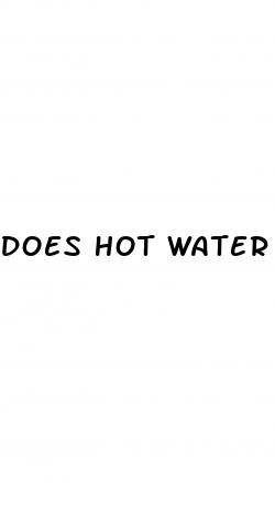 does hot water lower blood pressure