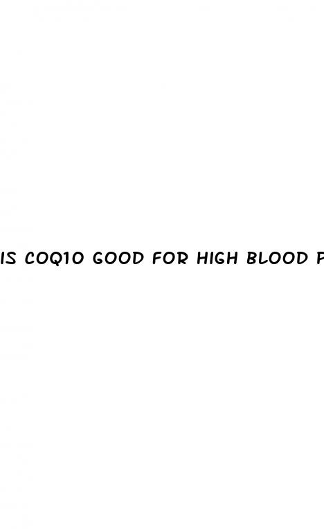 is coq10 good for high blood pressure