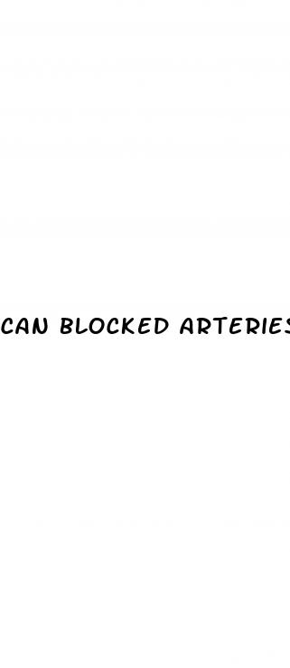 can blocked arteries cause high blood pressure