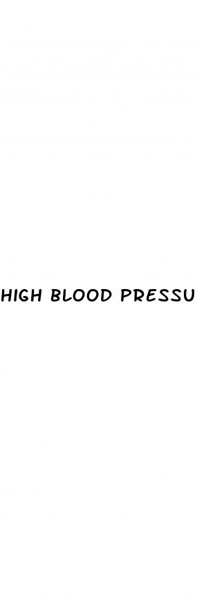high blood pressure frequent urination