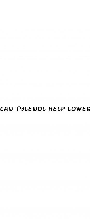 can tylenol help lower blood pressure