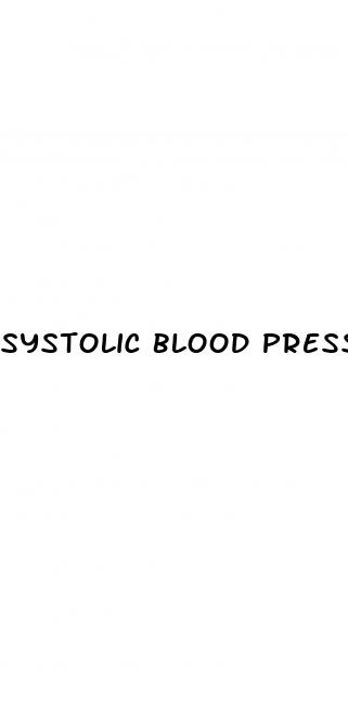 systolic blood pressure units