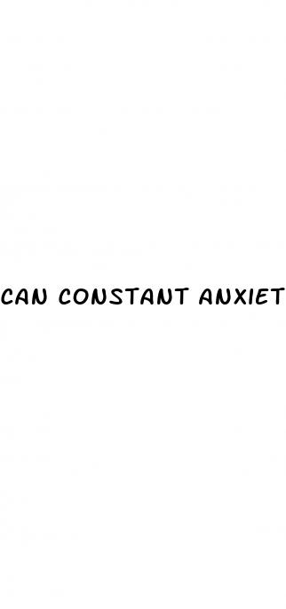 can constant anxiety cause high blood pressure