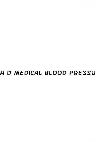 a d medical blood pressure monitor manual