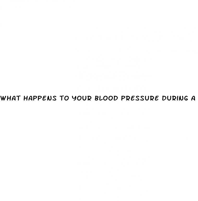 what happens to your blood pressure during a heart attack