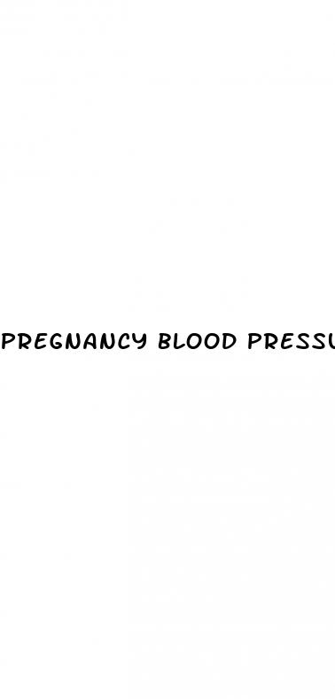 pregnancy blood pressure chart