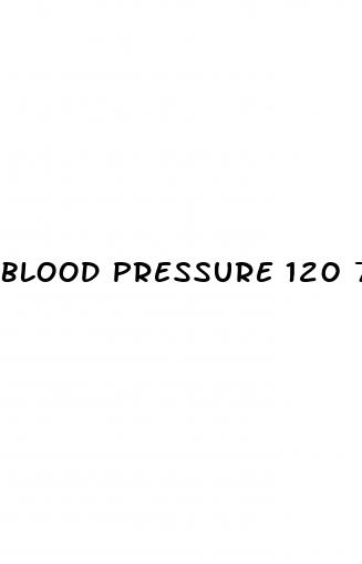blood pressure 120 73