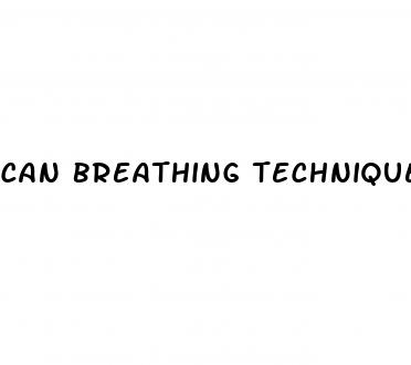 can breathing techniques lower blood pressure