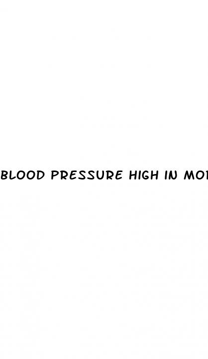 blood pressure high in morning
