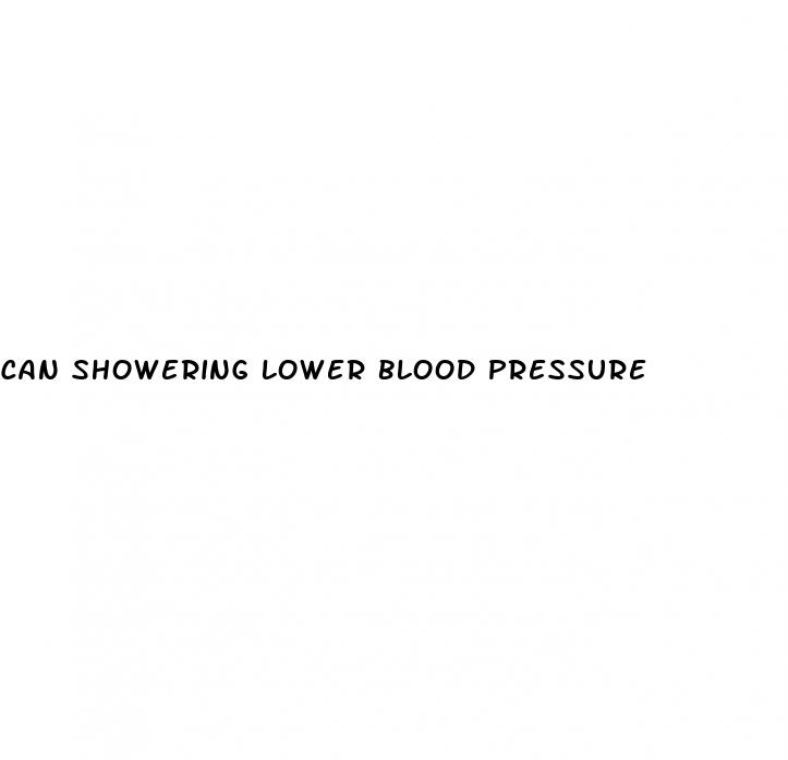 can showering lower blood pressure