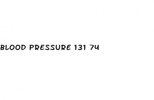blood pressure 131 74