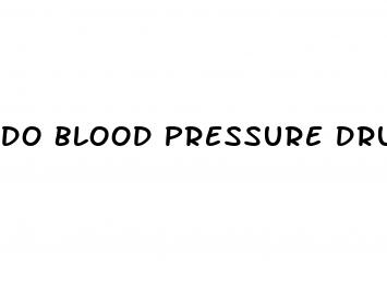 do blood pressure drugs cause erectile dysfunction