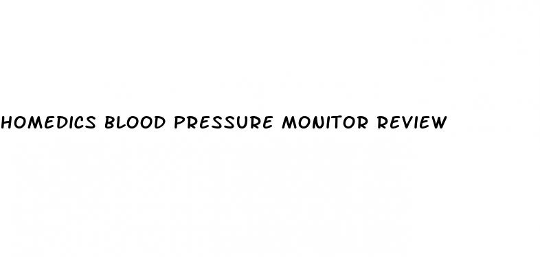 homedics blood pressure monitor review