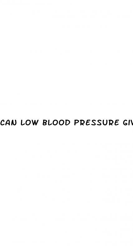 can low blood pressure give you chills