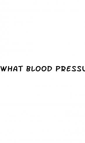 what blood pressure can cause a stroke