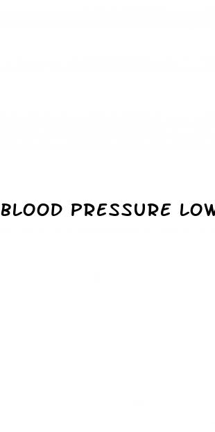 blood pressure low then high