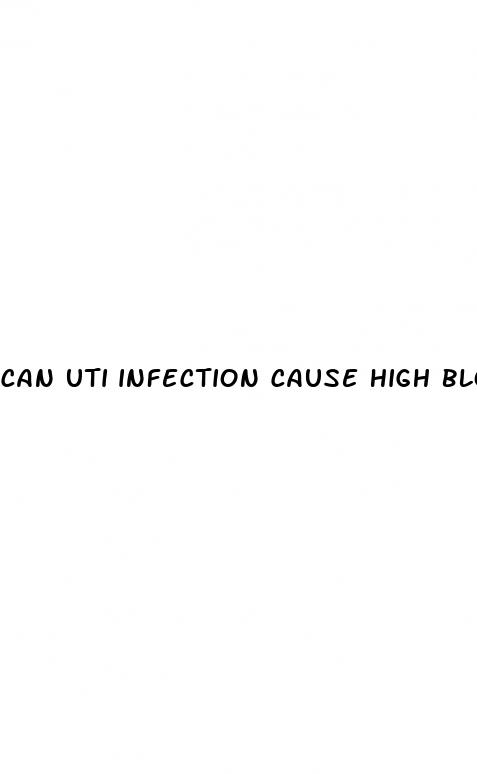 can uti infection cause high blood pressure