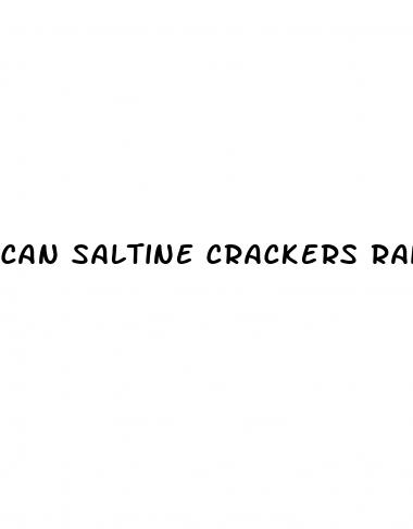 can saltine crackers raise blood pressure
