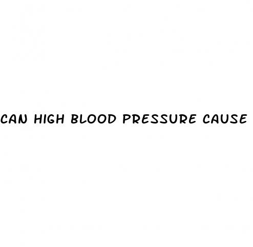 can high blood pressure cause blocked arteries
