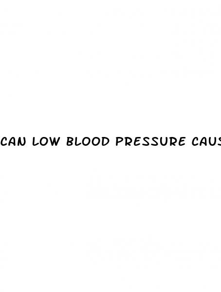 can low blood pressure cause irregular heartbeat