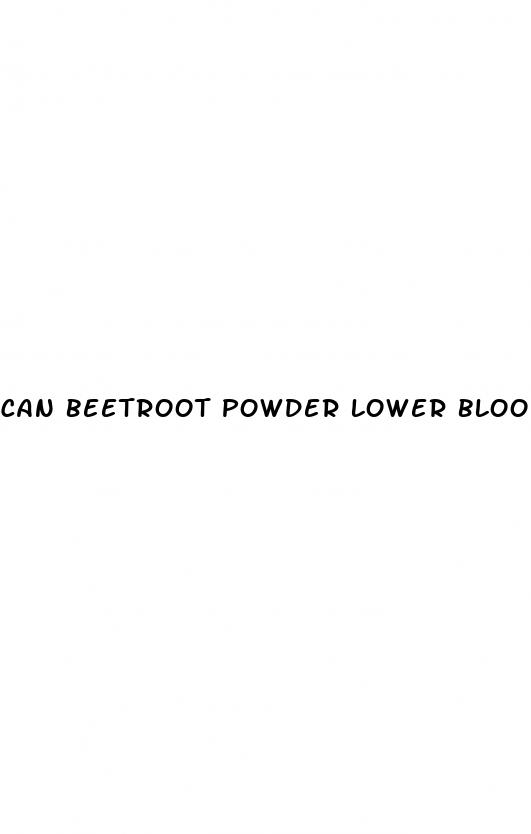 can beetroot powder lower blood pressure