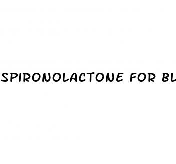 spironolactone for blood pressure