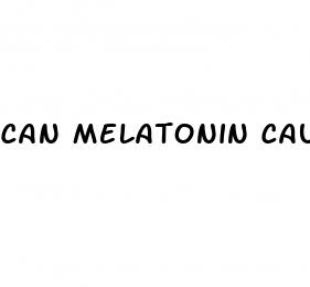 can melatonin cause high blood pressure