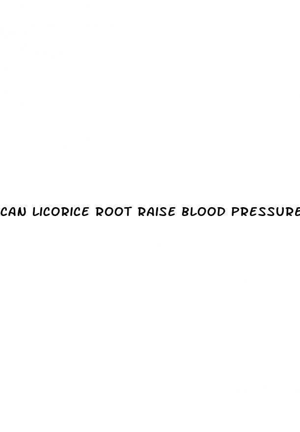 can licorice root raise blood pressure