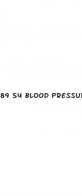 89 54 blood pressure