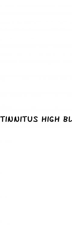 tinnitus high blood pressure
