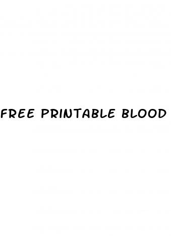 free printable blood pressure charts