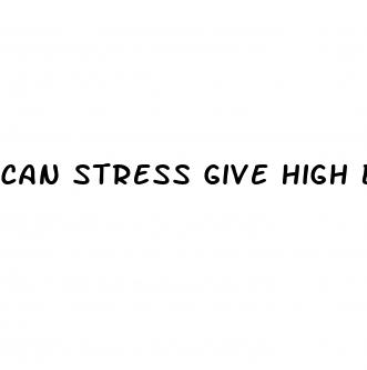 can stress give high blood pressure