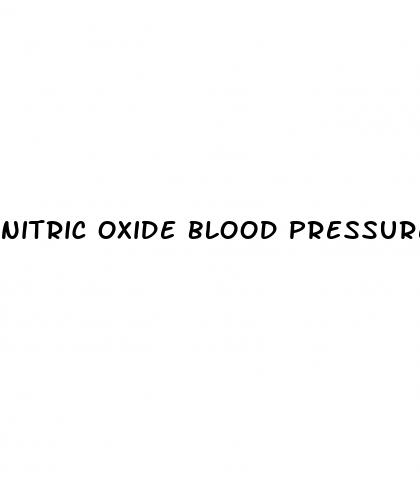 nitric oxide blood pressure