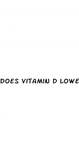 does vitamin d lower blood pressure