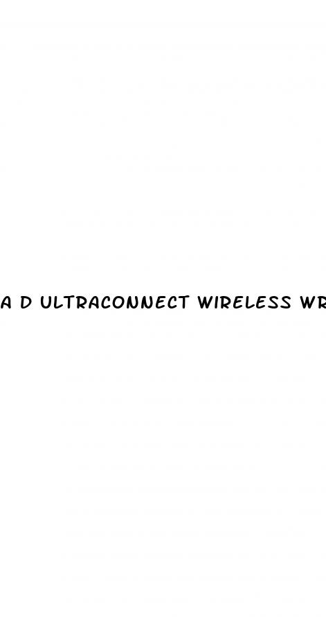 a d ultraconnect wireless wrist blood pressure monitor