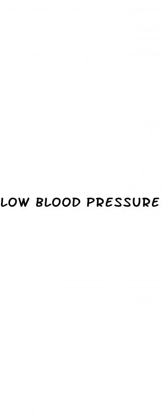 low blood pressure after stent placement