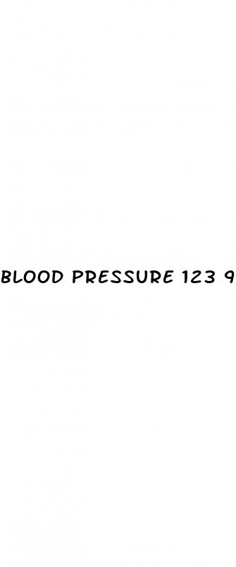 blood pressure 123 93