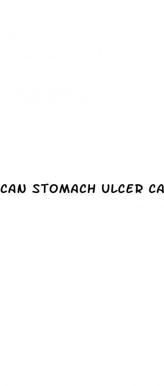 can stomach ulcer cause high blood pressure