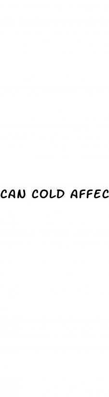 can cold affect blood pressure