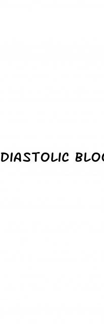 diastolic blood pressure and systolic blood pressure