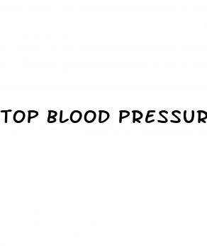 top blood pressure number high